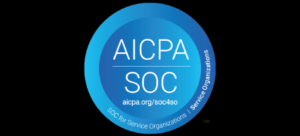 Blue AICPA SOC Audit badge